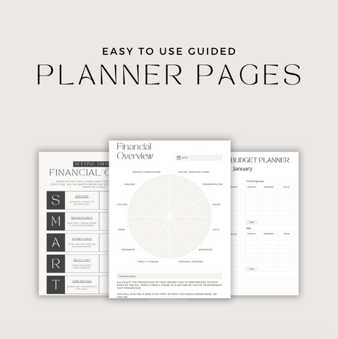 The Bill Planner (Black)