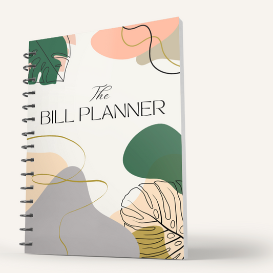 The Bill Planner (Peach)