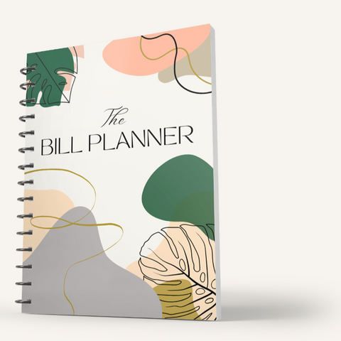 The Bill Planner (Black)