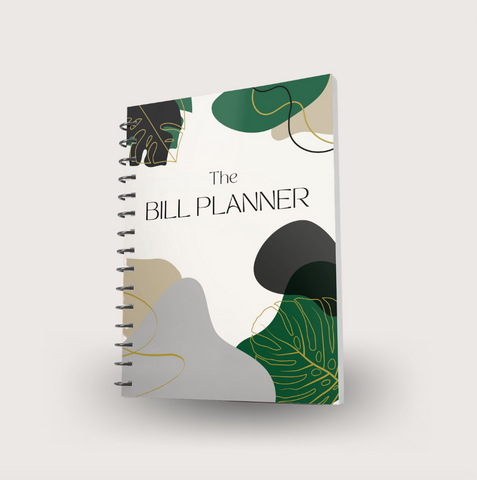 The Bill Planner (Black)